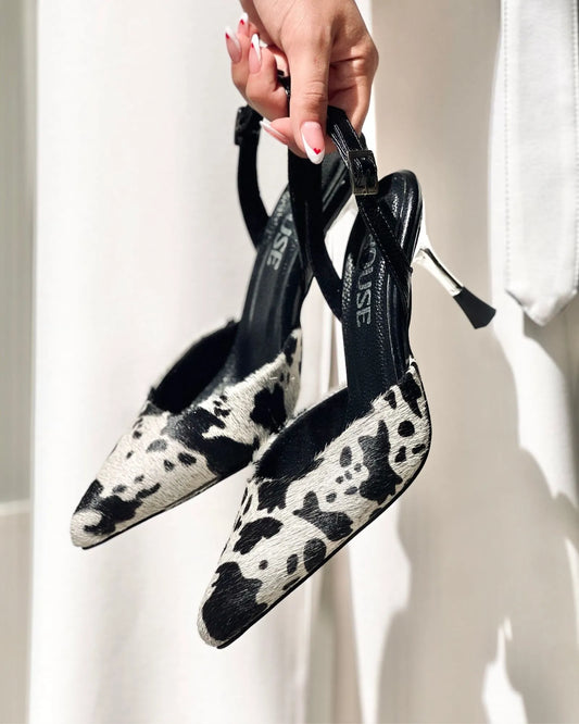 STILETTOS PRINT VACA