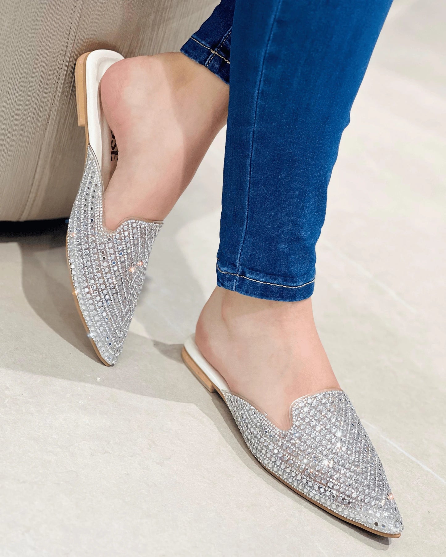 MULE TALCO BRILLANTE GLAM