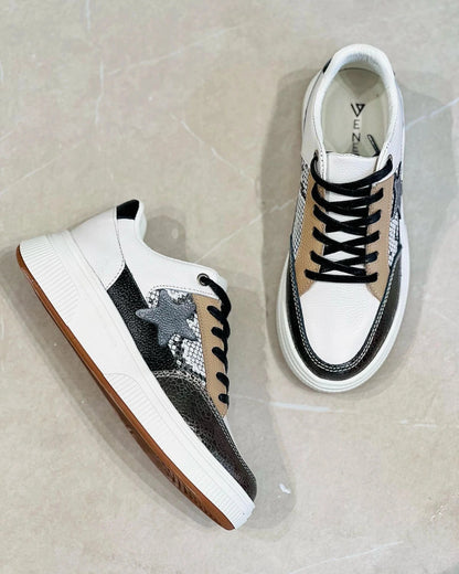 TENIS ESTILO URBANO ESTRELLA SNAKE PRINT