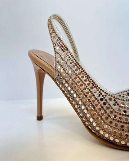 TACON ELEGANTE BRILLANTE CHAROL TAUPE