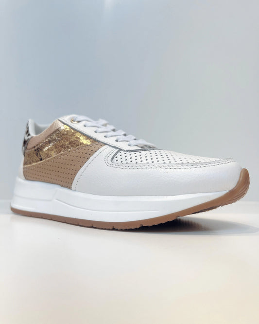 TENIS URBAN CHIC ANIMAL PRINT TAUPE
