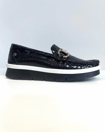 MOCASIN FOLIA NEGRO