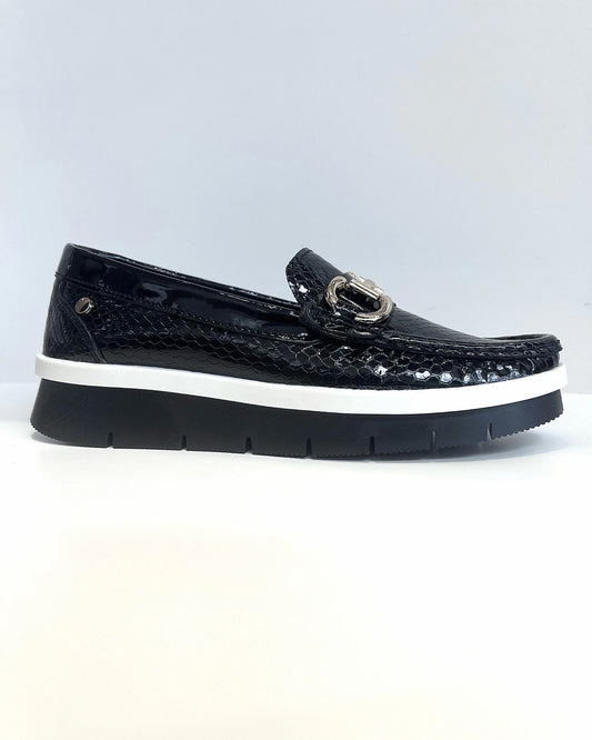 MOCASIN FOLIA NEGRO